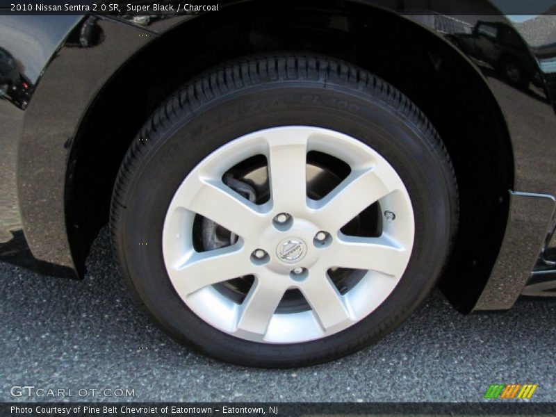 Super Black / Charcoal 2010 Nissan Sentra 2.0 SR
