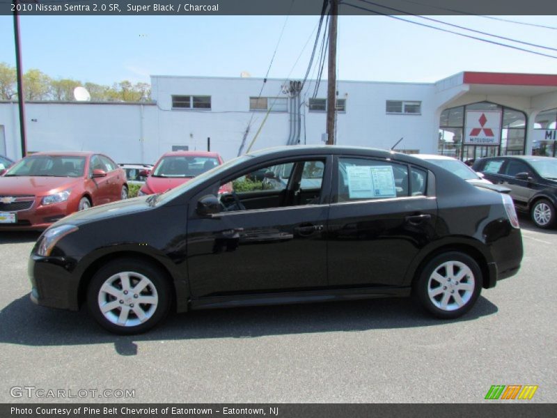 Super Black / Charcoal 2010 Nissan Sentra 2.0 SR