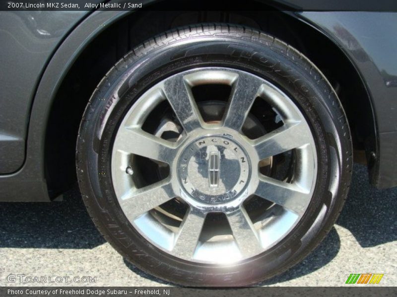 Alloy Metallic / Sand 2007 Lincoln MKZ Sedan
