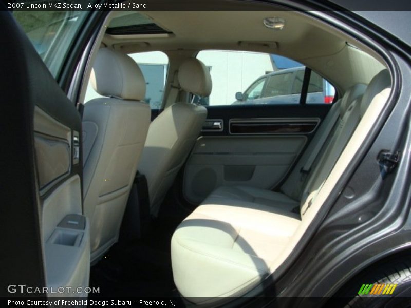 Alloy Metallic / Sand 2007 Lincoln MKZ Sedan