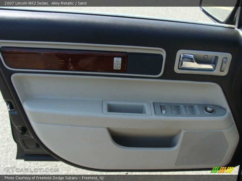 Alloy Metallic / Sand 2007 Lincoln MKZ Sedan