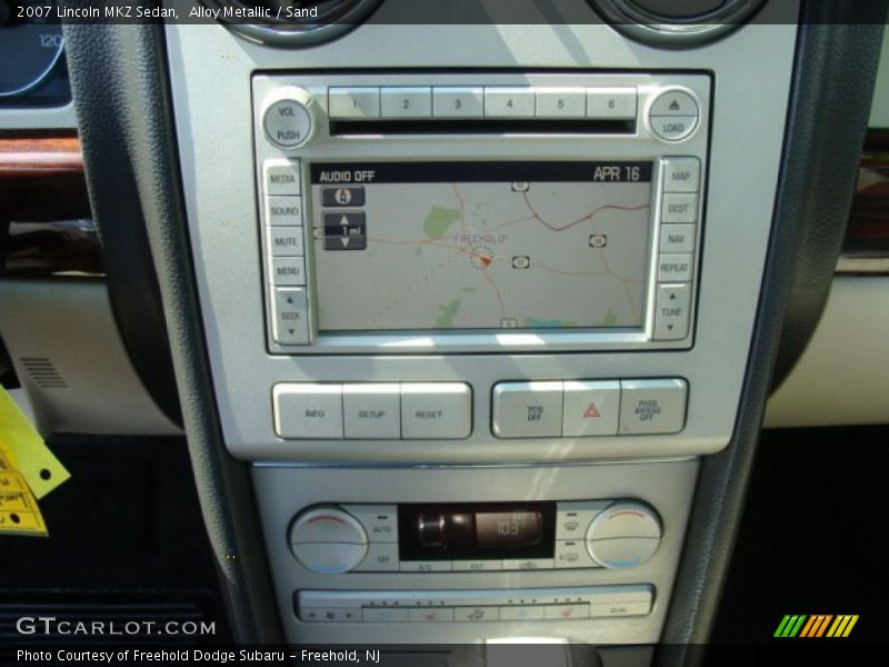 Alloy Metallic / Sand 2007 Lincoln MKZ Sedan