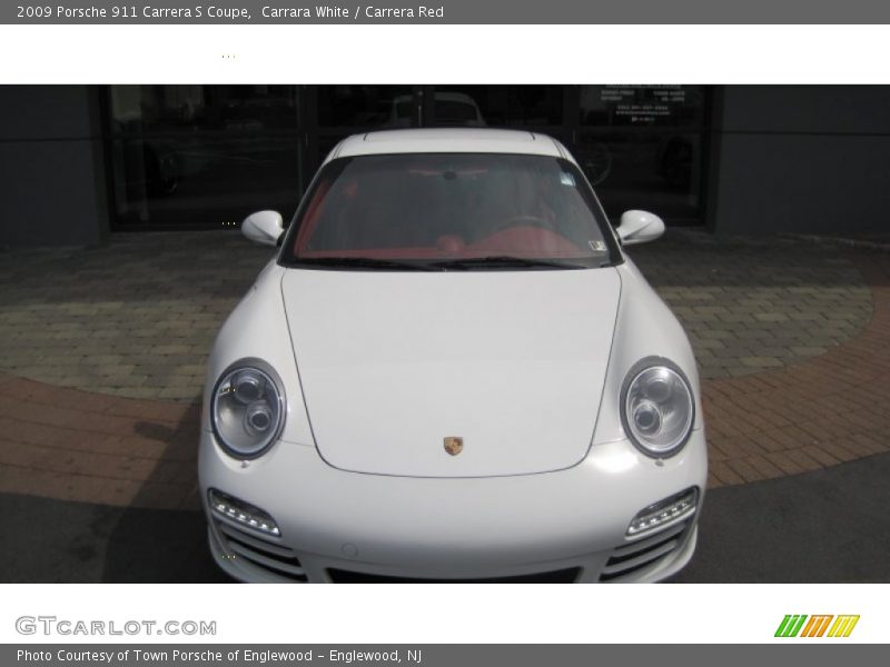 Carrara White / Carrera Red 2009 Porsche 911 Carrera S Coupe