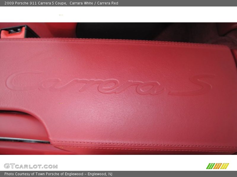 Carrara White / Carrera Red 2009 Porsche 911 Carrera S Coupe