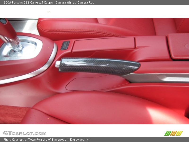 Carrara White / Carrera Red 2009 Porsche 911 Carrera S Coupe
