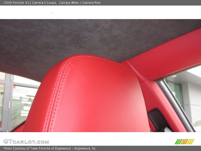 Carrara White / Carrera Red 2009 Porsche 911 Carrera S Coupe