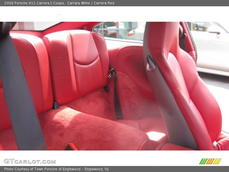 Carrara White / Carrera Red 2009 Porsche 911 Carrera S Coupe