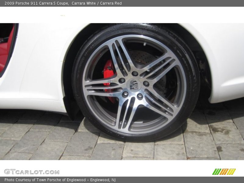 Carrara White / Carrera Red 2009 Porsche 911 Carrera S Coupe
