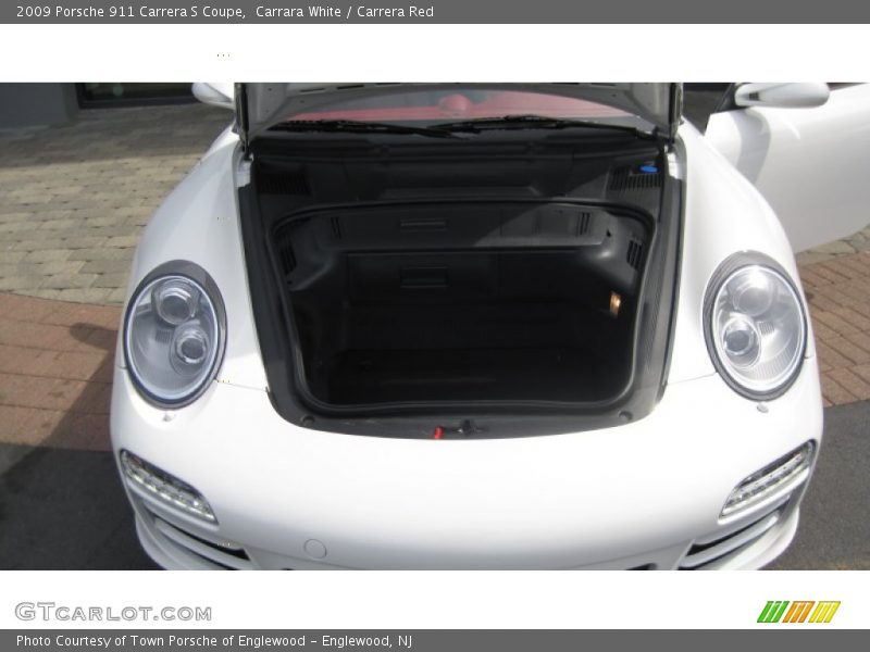 Carrara White / Carrera Red 2009 Porsche 911 Carrera S Coupe
