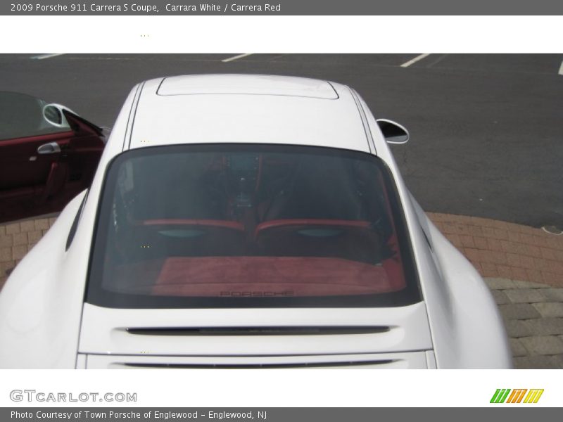 Carrara White / Carrera Red 2009 Porsche 911 Carrera S Coupe