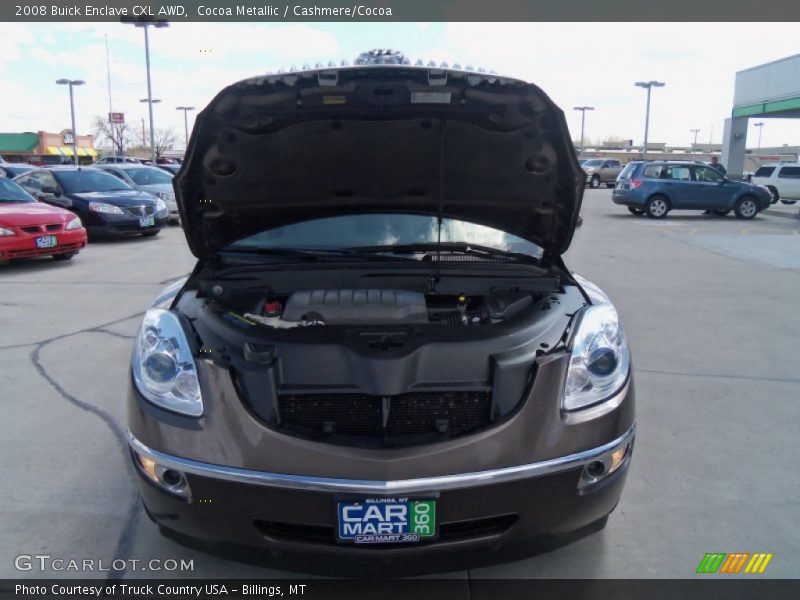 Cocoa Metallic / Cashmere/Cocoa 2008 Buick Enclave CXL AWD