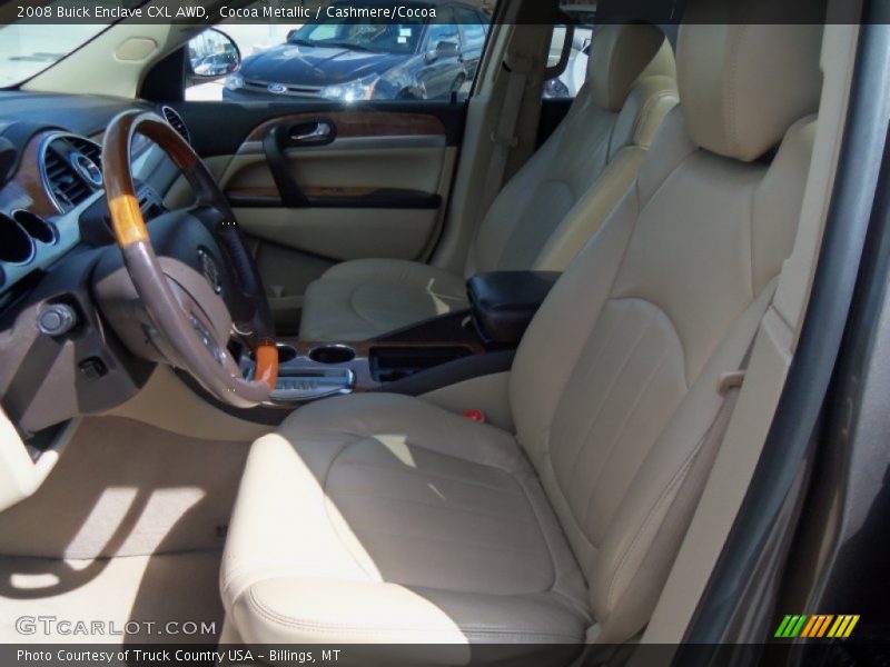 Cocoa Metallic / Cashmere/Cocoa 2008 Buick Enclave CXL AWD