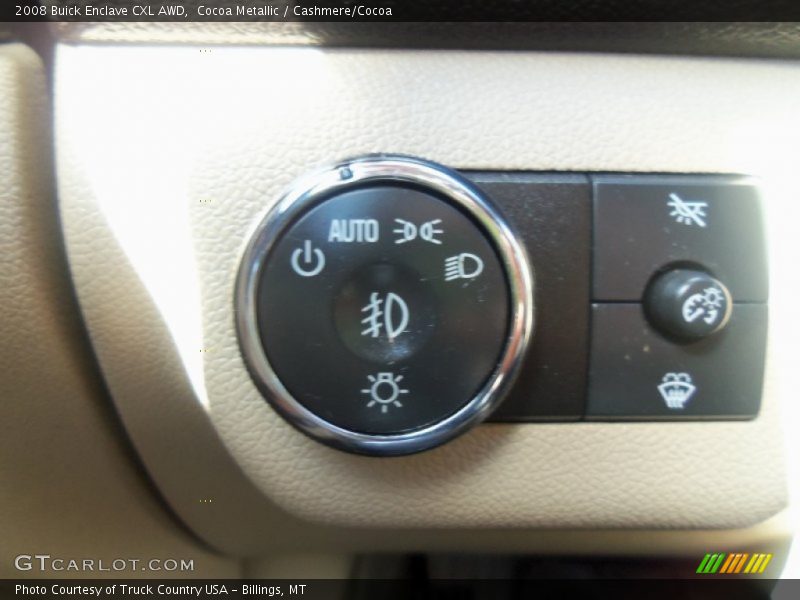 Cocoa Metallic / Cashmere/Cocoa 2008 Buick Enclave CXL AWD