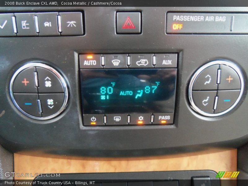 Cocoa Metallic / Cashmere/Cocoa 2008 Buick Enclave CXL AWD