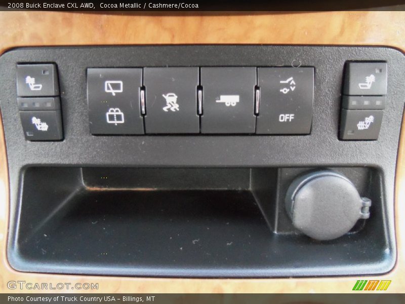 Cocoa Metallic / Cashmere/Cocoa 2008 Buick Enclave CXL AWD