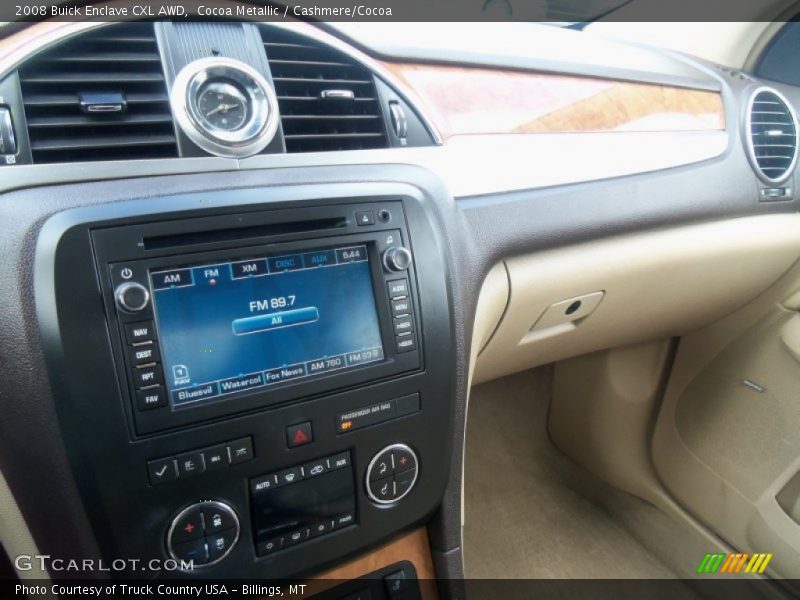 Cocoa Metallic / Cashmere/Cocoa 2008 Buick Enclave CXL AWD