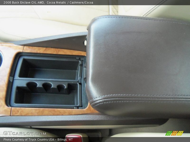 Cocoa Metallic / Cashmere/Cocoa 2008 Buick Enclave CXL AWD