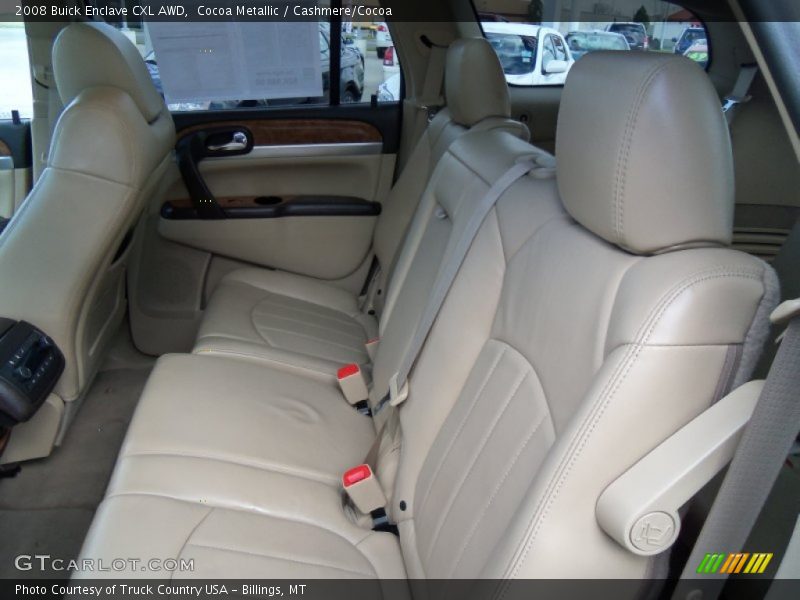 Cocoa Metallic / Cashmere/Cocoa 2008 Buick Enclave CXL AWD