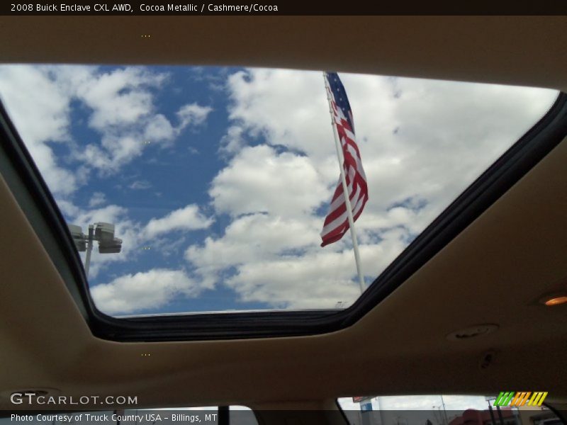 Cocoa Metallic / Cashmere/Cocoa 2008 Buick Enclave CXL AWD