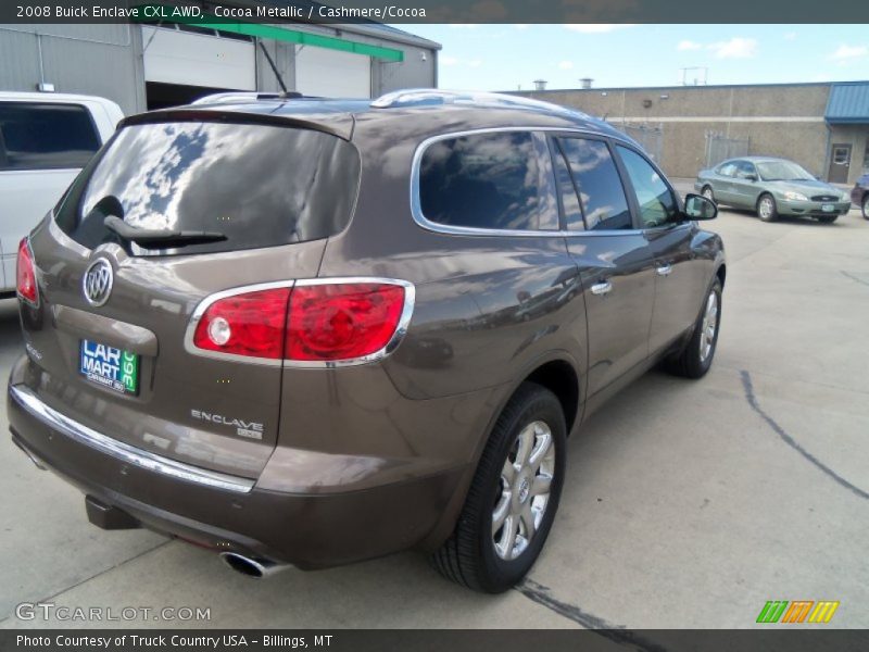 Cocoa Metallic / Cashmere/Cocoa 2008 Buick Enclave CXL AWD