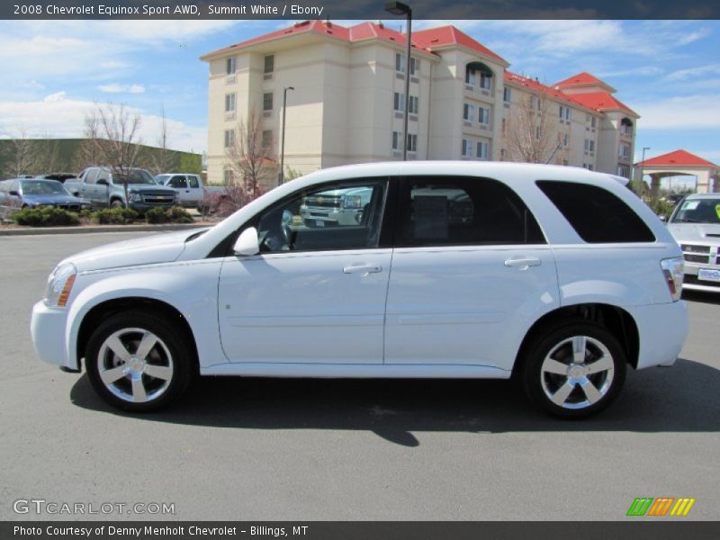 Summit White / Ebony 2008 Chevrolet Equinox Sport AWD