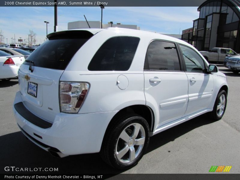 Summit White / Ebony 2008 Chevrolet Equinox Sport AWD