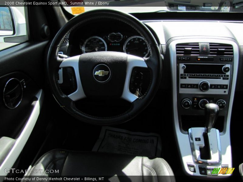 Summit White / Ebony 2008 Chevrolet Equinox Sport AWD