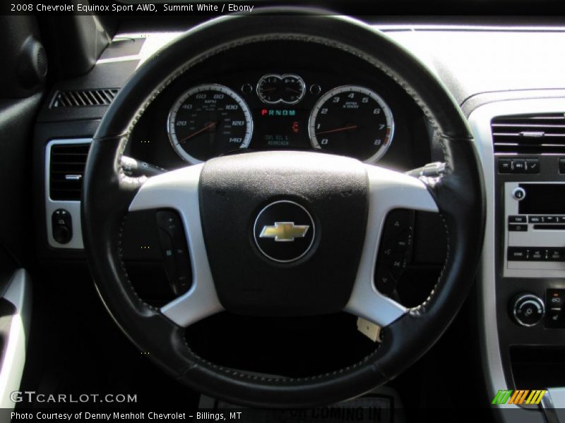 Summit White / Ebony 2008 Chevrolet Equinox Sport AWD