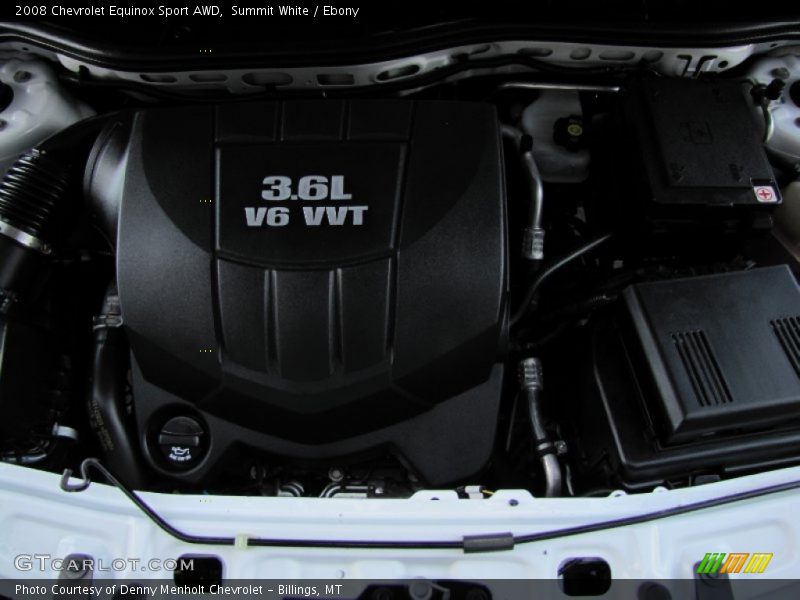 Summit White / Ebony 2008 Chevrolet Equinox Sport AWD