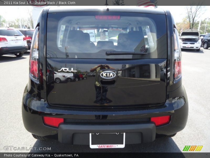 Shadow Black / Black Cloth 2011 Kia Soul 1.6