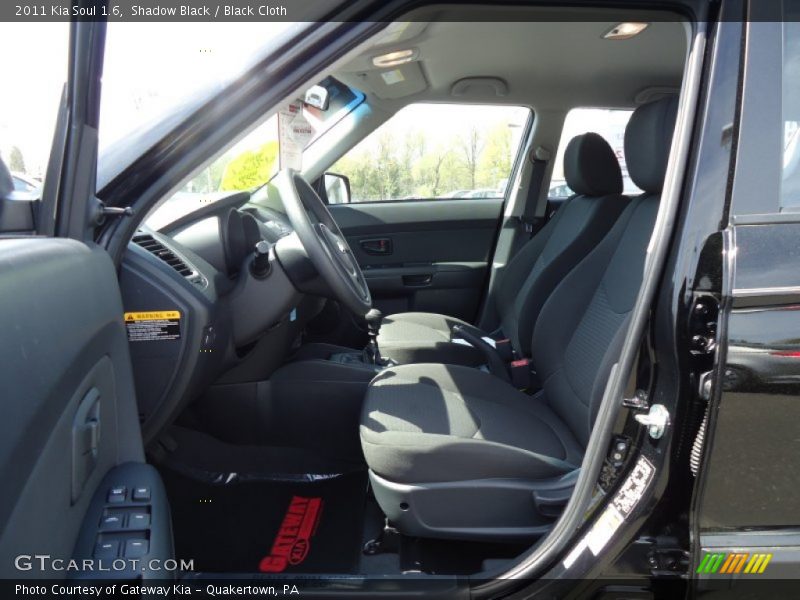 Shadow Black / Black Cloth 2011 Kia Soul 1.6