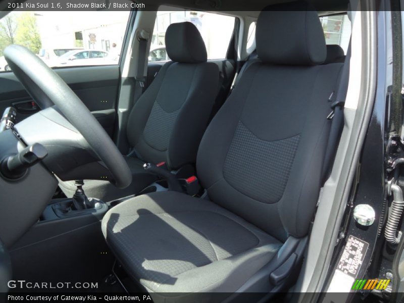 Shadow Black / Black Cloth 2011 Kia Soul 1.6