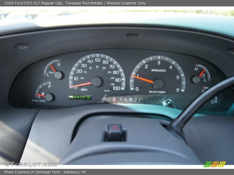  2003 F150 XLT Regular Cab XLT Regular Cab Gauges