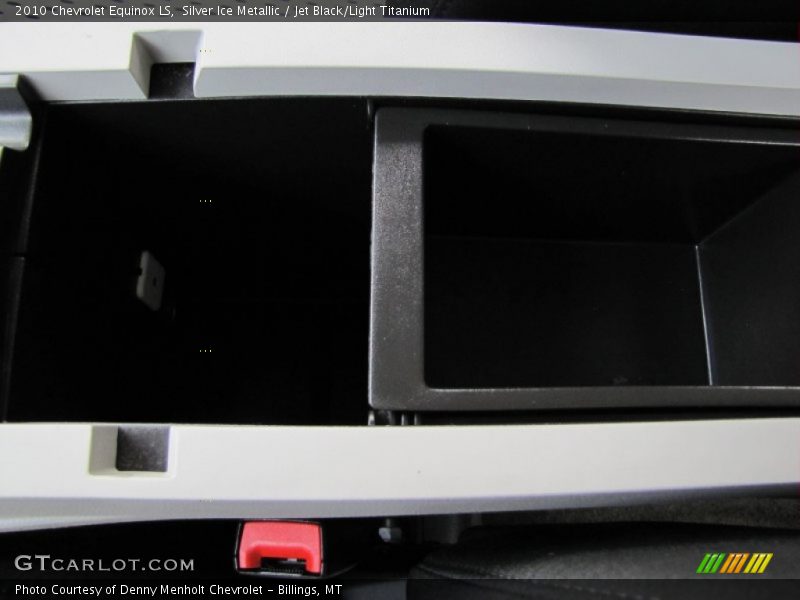 Silver Ice Metallic / Jet Black/Light Titanium 2010 Chevrolet Equinox LS