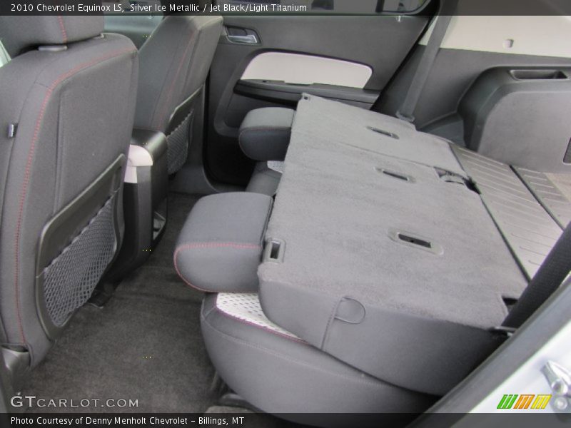 Silver Ice Metallic / Jet Black/Light Titanium 2010 Chevrolet Equinox LS