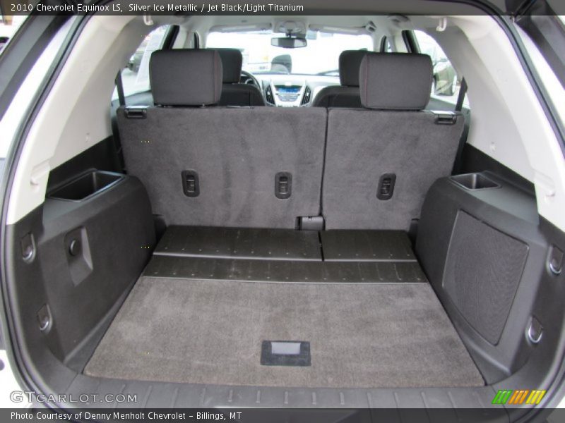 Silver Ice Metallic / Jet Black/Light Titanium 2010 Chevrolet Equinox LS
