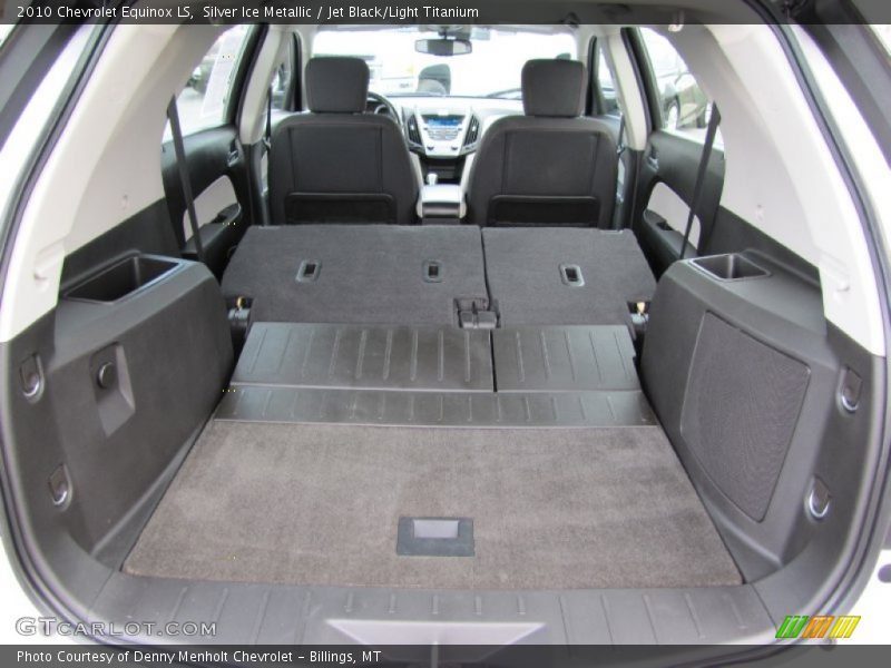 Silver Ice Metallic / Jet Black/Light Titanium 2010 Chevrolet Equinox LS