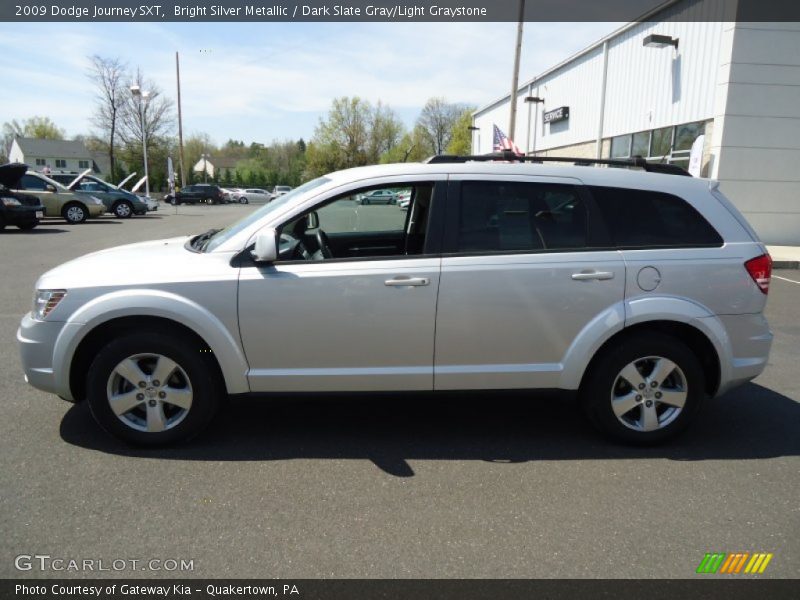 Bright Silver Metallic / Dark Slate Gray/Light Graystone 2009 Dodge Journey SXT