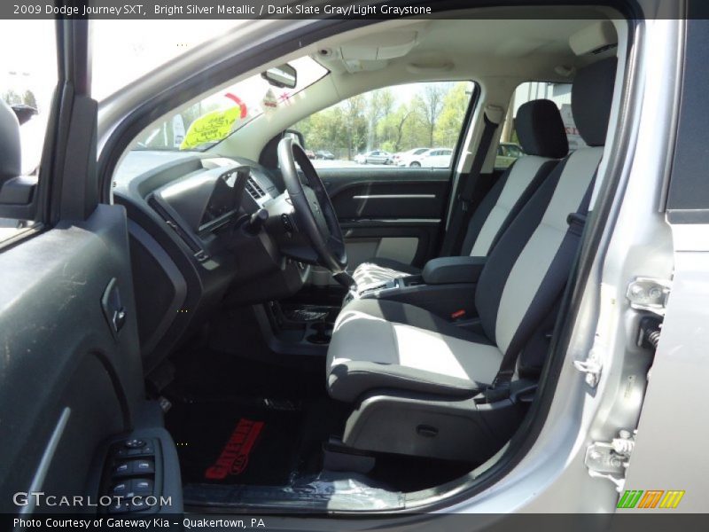 Bright Silver Metallic / Dark Slate Gray/Light Graystone 2009 Dodge Journey SXT