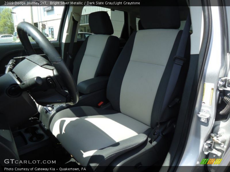 Bright Silver Metallic / Dark Slate Gray/Light Graystone 2009 Dodge Journey SXT