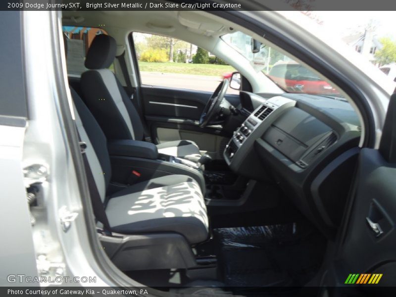 Bright Silver Metallic / Dark Slate Gray/Light Graystone 2009 Dodge Journey SXT