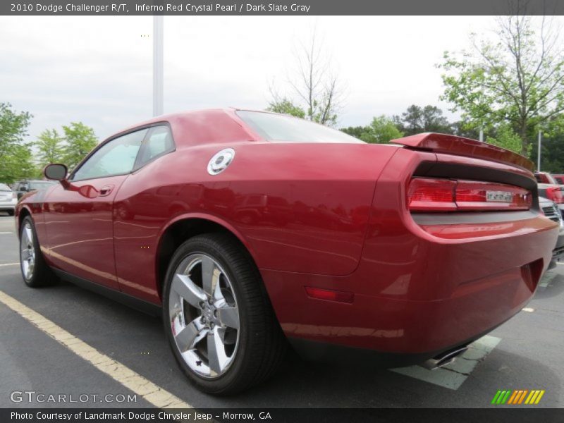 Inferno Red Crystal Pearl / Dark Slate Gray 2010 Dodge Challenger R/T