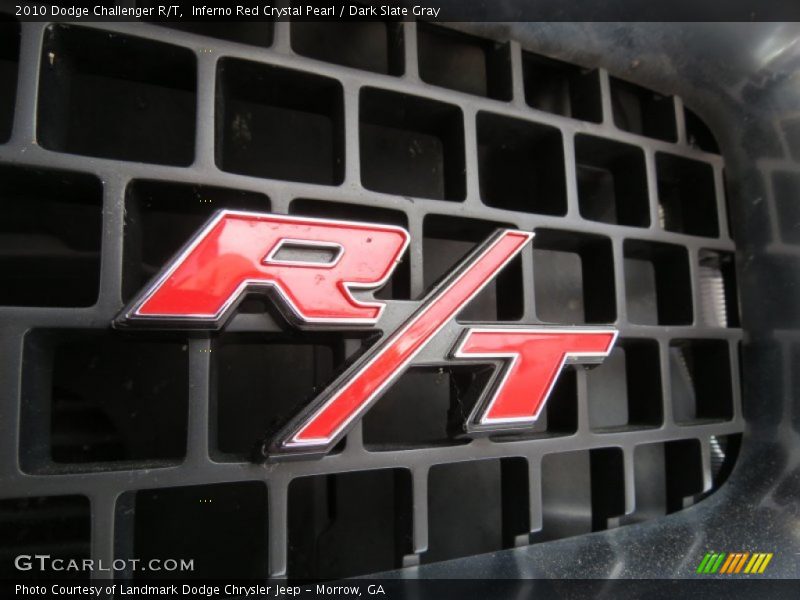 Inferno Red Crystal Pearl / Dark Slate Gray 2010 Dodge Challenger R/T