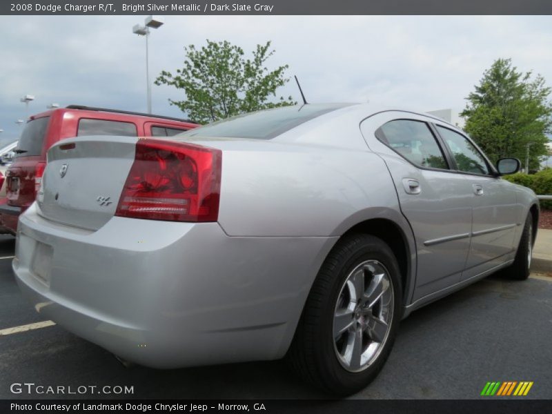 Bright Silver Metallic / Dark Slate Gray 2008 Dodge Charger R/T
