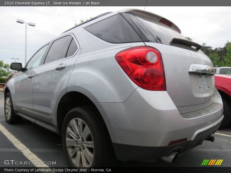 Silver Ice Metallic / Jet Black 2010 Chevrolet Equinox LT