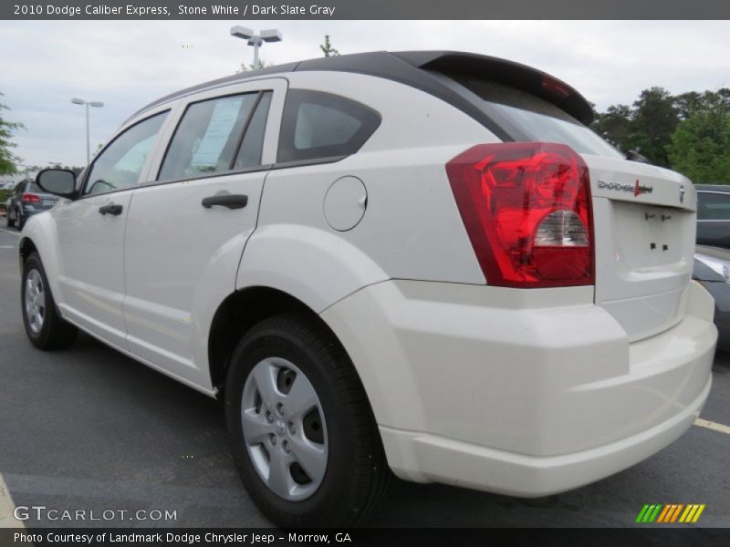 Stone White / Dark Slate Gray 2010 Dodge Caliber Express