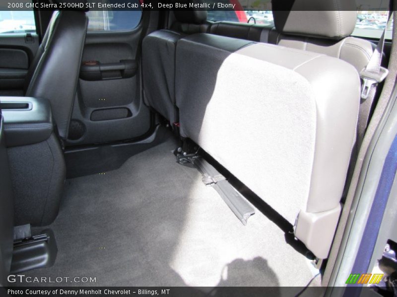 Deep Blue Metallic / Ebony 2008 GMC Sierra 2500HD SLT Extended Cab 4x4