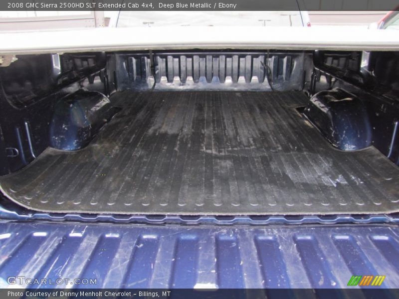 Deep Blue Metallic / Ebony 2008 GMC Sierra 2500HD SLT Extended Cab 4x4