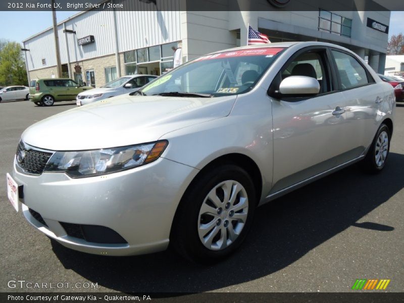 Bright Silver / Stone 2012 Kia Forte LX