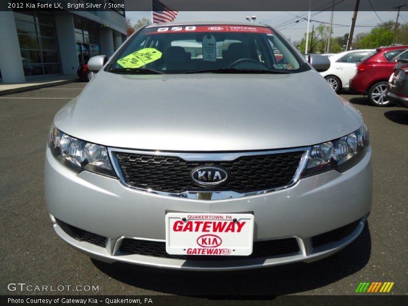 Bright Silver / Stone 2012 Kia Forte LX